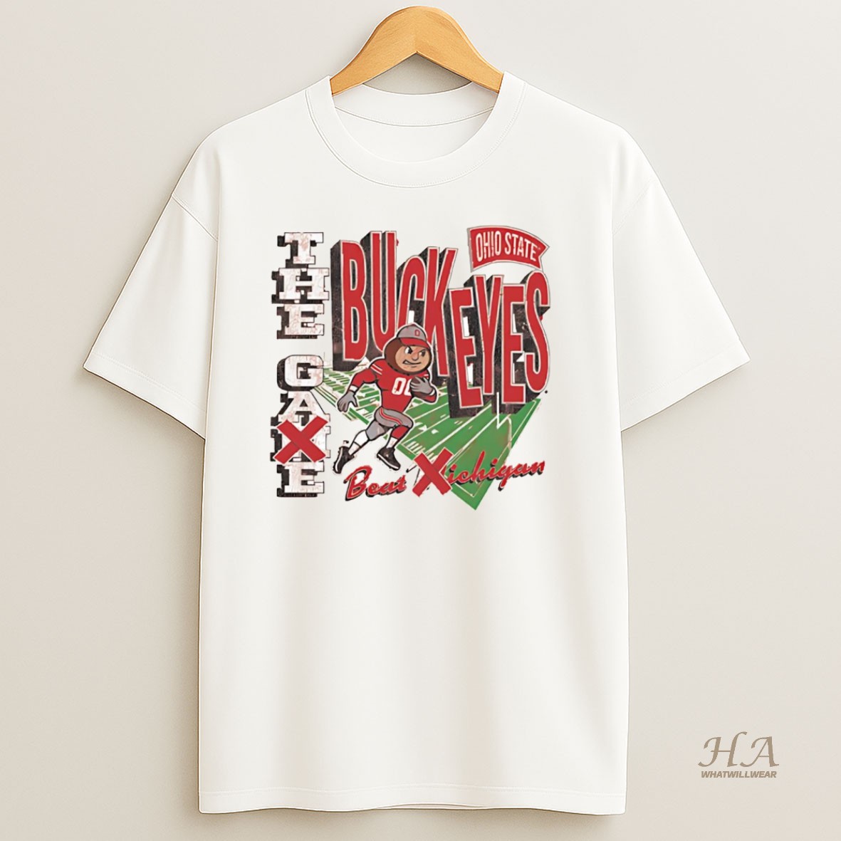 Official Ohio State Buckeyes The Game Beat Michigan Wolverines T Shirt