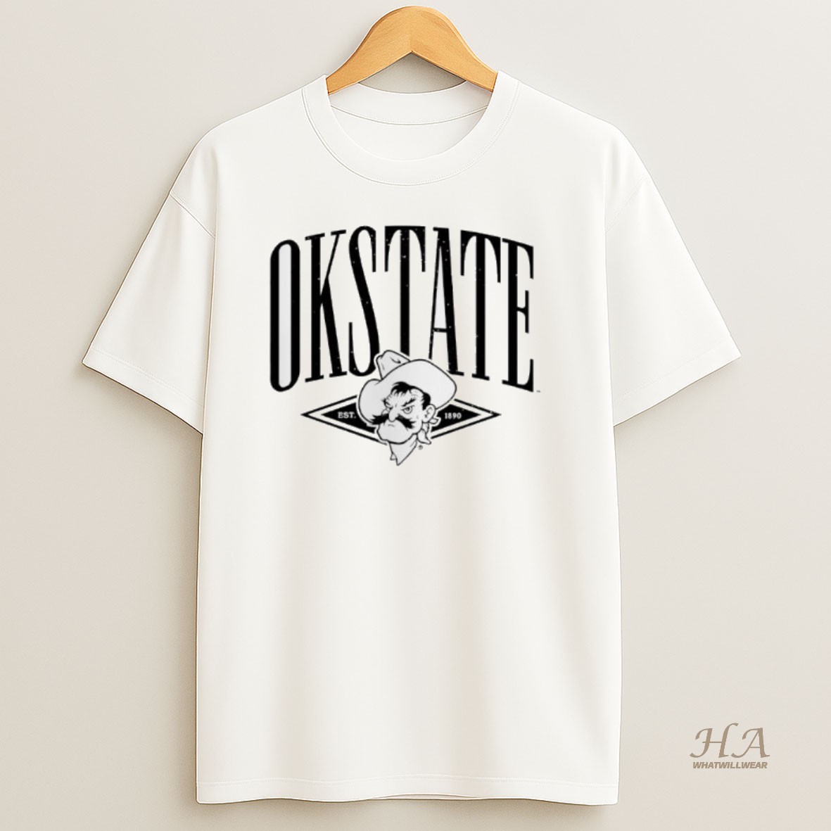 Official Oklahoma State University Ok State Classic Retro T Shirt