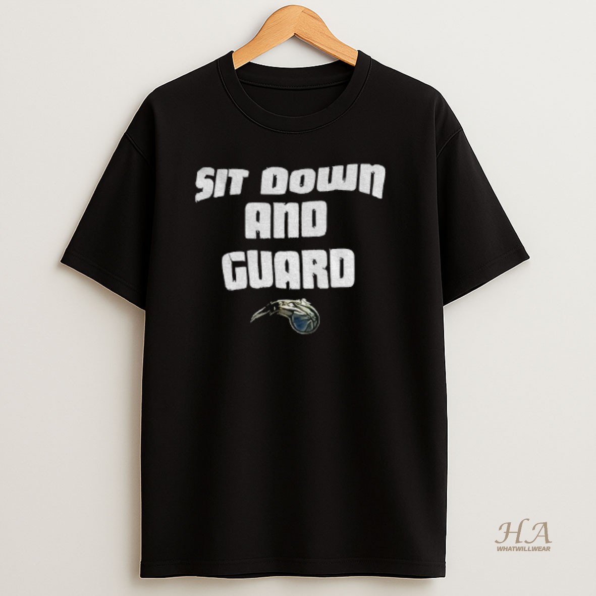 Official Orlando Magic Sit Down And Guard T Shirt