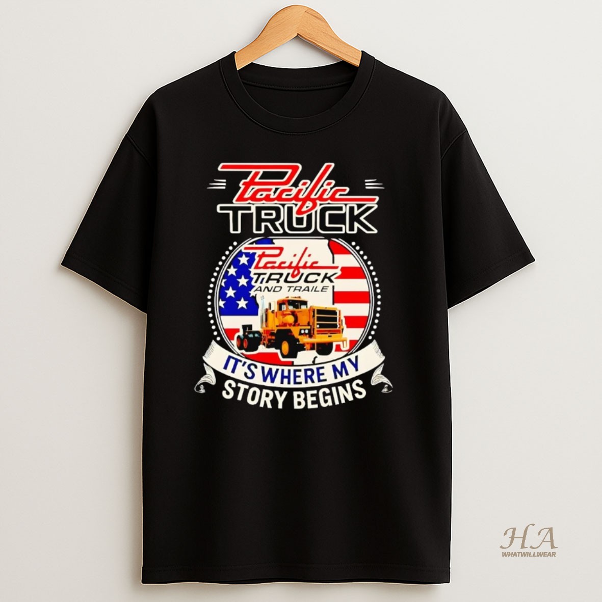 Official Pacific Truck Its Where My Story Begins T Shirt