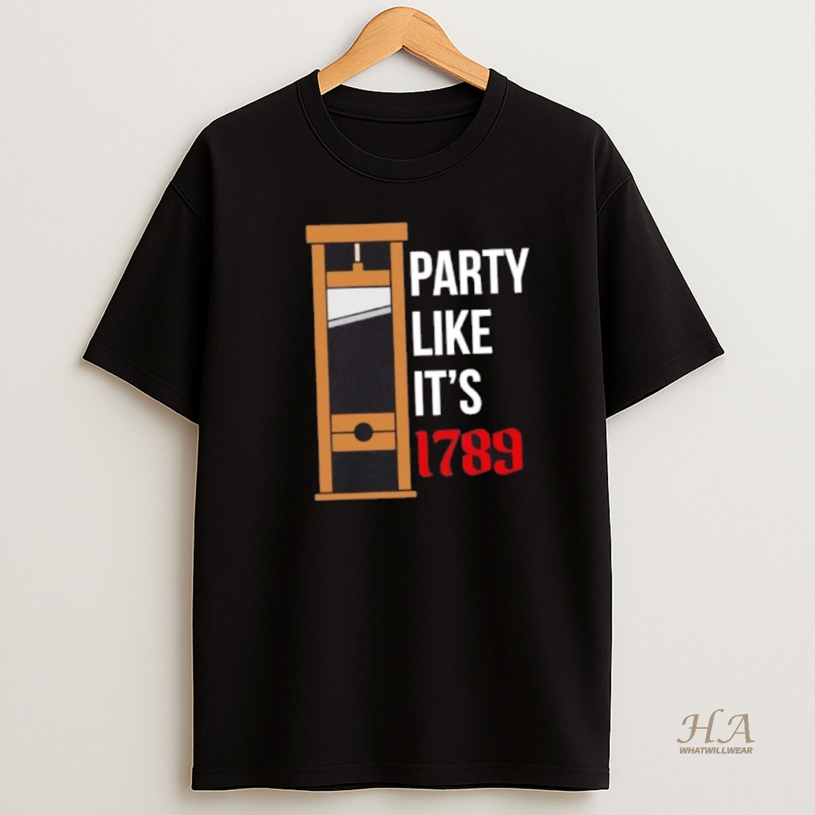 Official Party Like Its 1789 Christmas Gift T Shirt