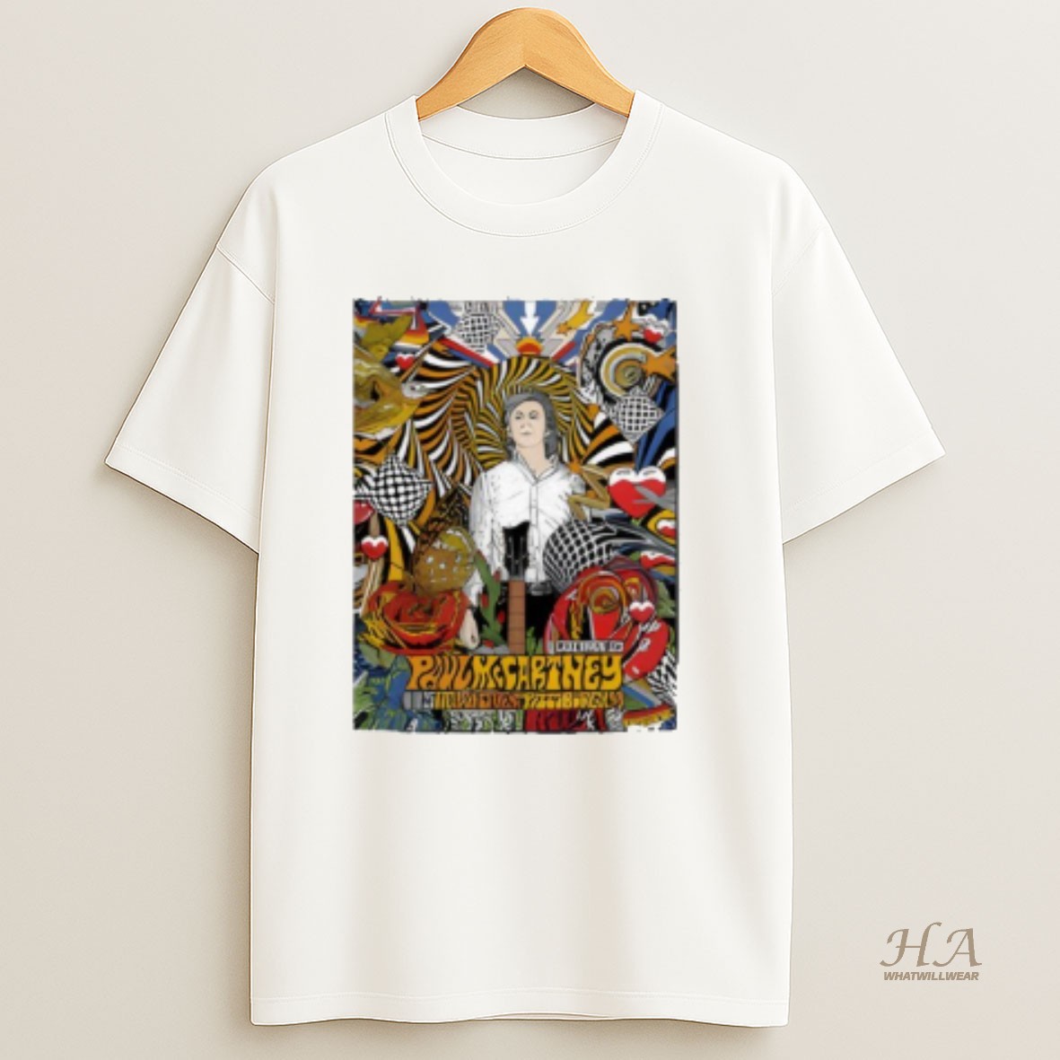 Official Paul Mccartney Got Back 2025 Tour Pittsburgh T Shirt