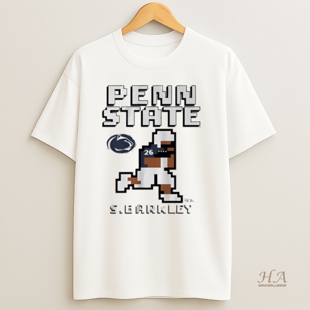 Official Penn State Football Saquon Barkley Retro Baller T Shirt