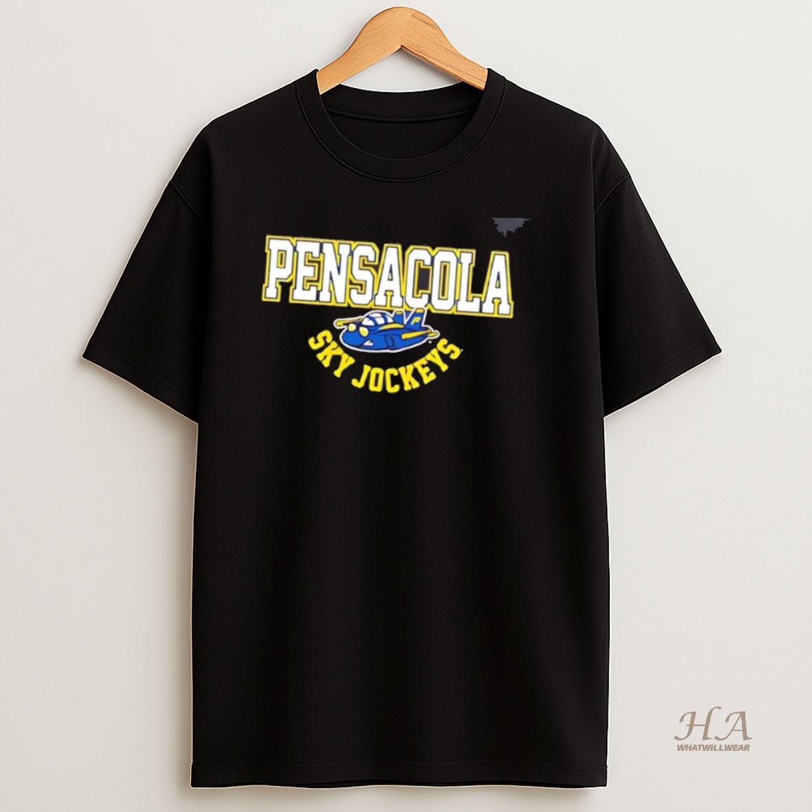 Official Pensacola Blue Wahoos Sky Jockeys Baseball T Shirt