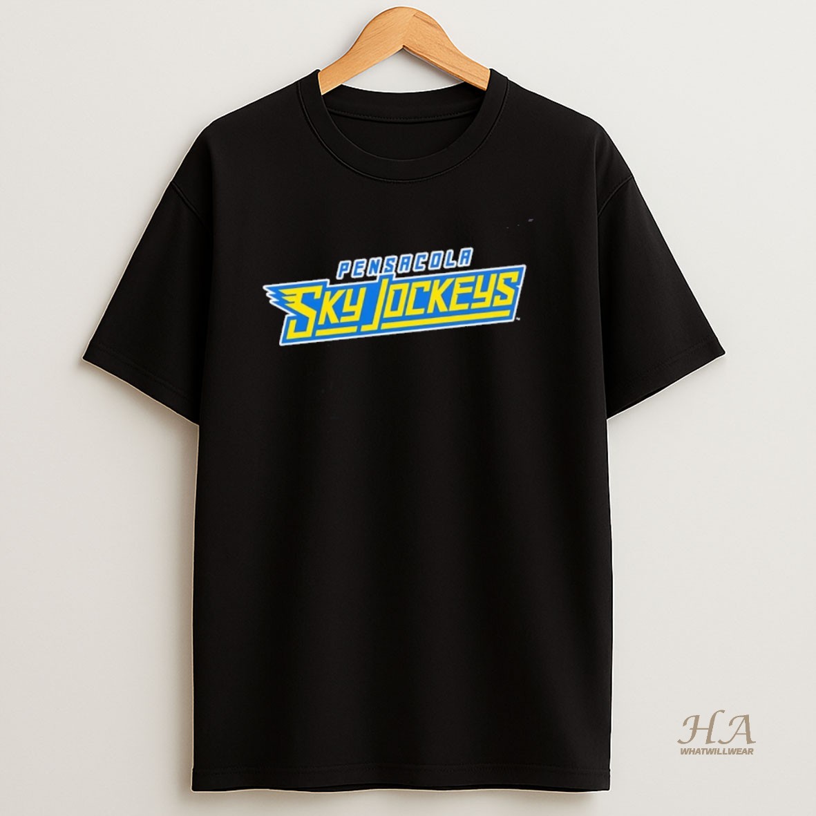 Official Pensacola Sky Jockeys Blue Wahoos T Shirt