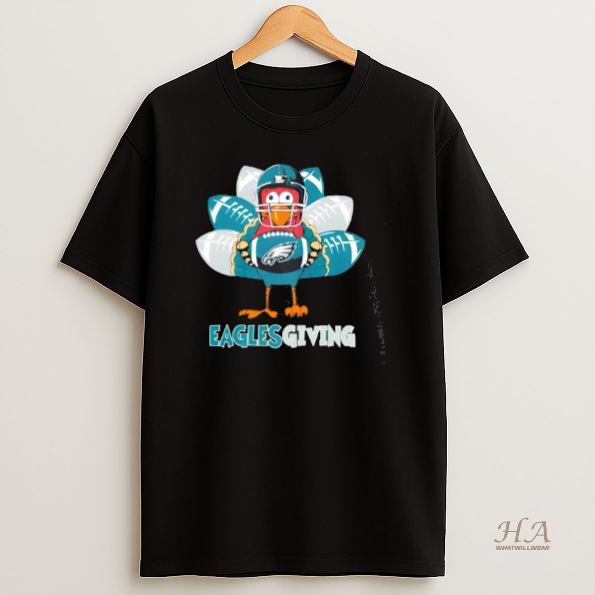 Official Philadelphia Eagles Thanksgiving Turkey T Shirt