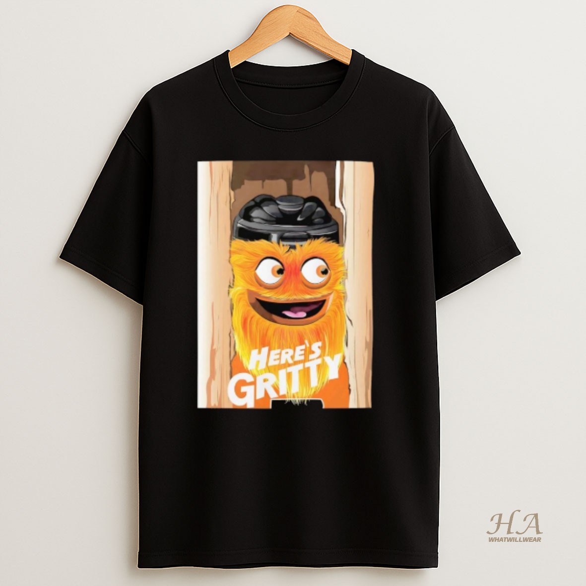 Official Philadelphia Flyers Heres Gritty T Shirt