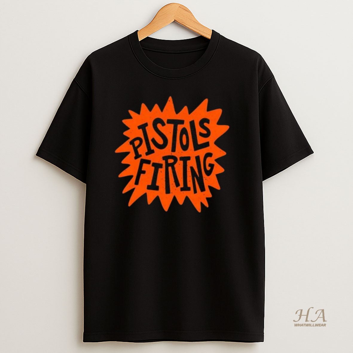 Official Pistols Firing Oklahoma State University T Shirt