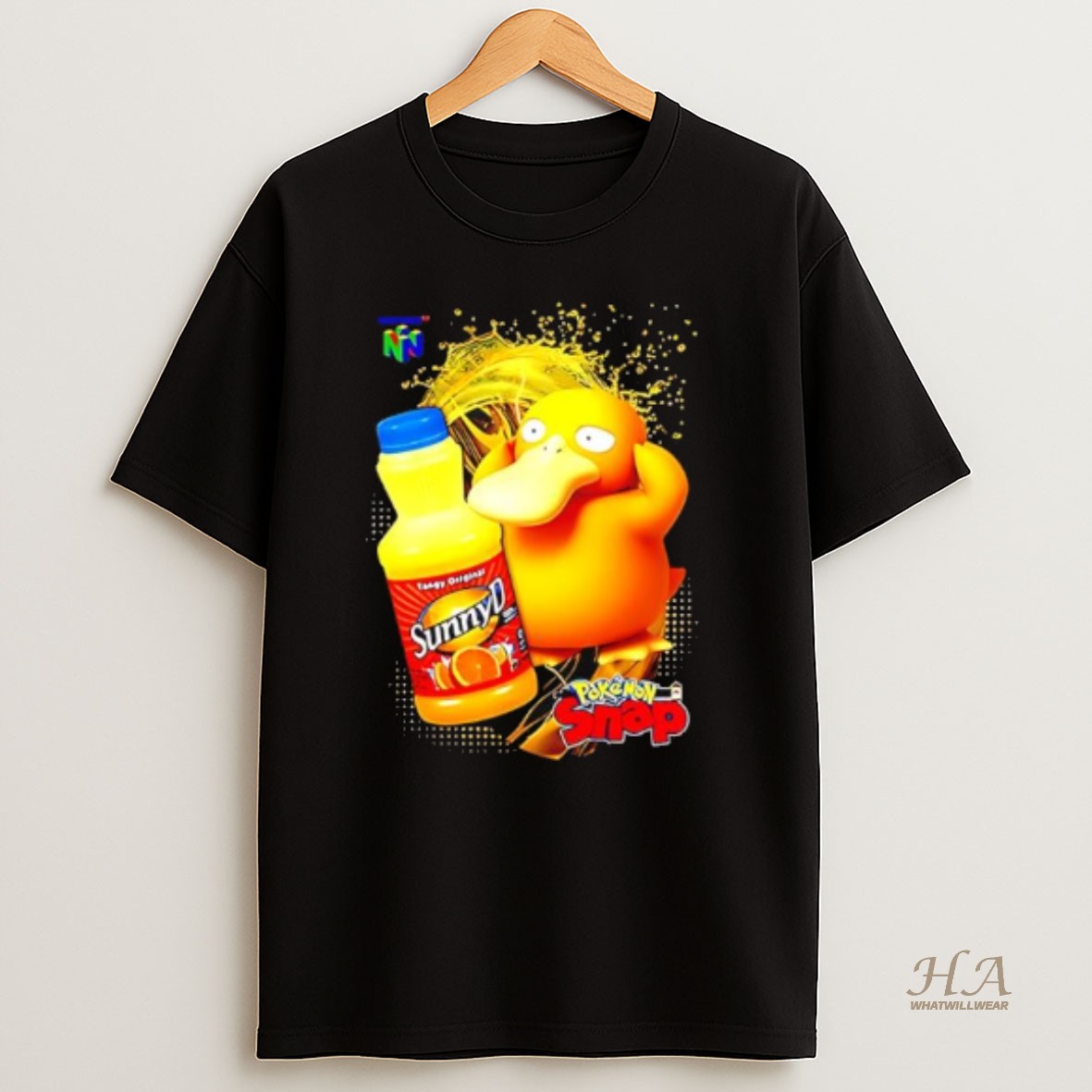 Official Pokemon Psyduck And Sunnyd T Shirt