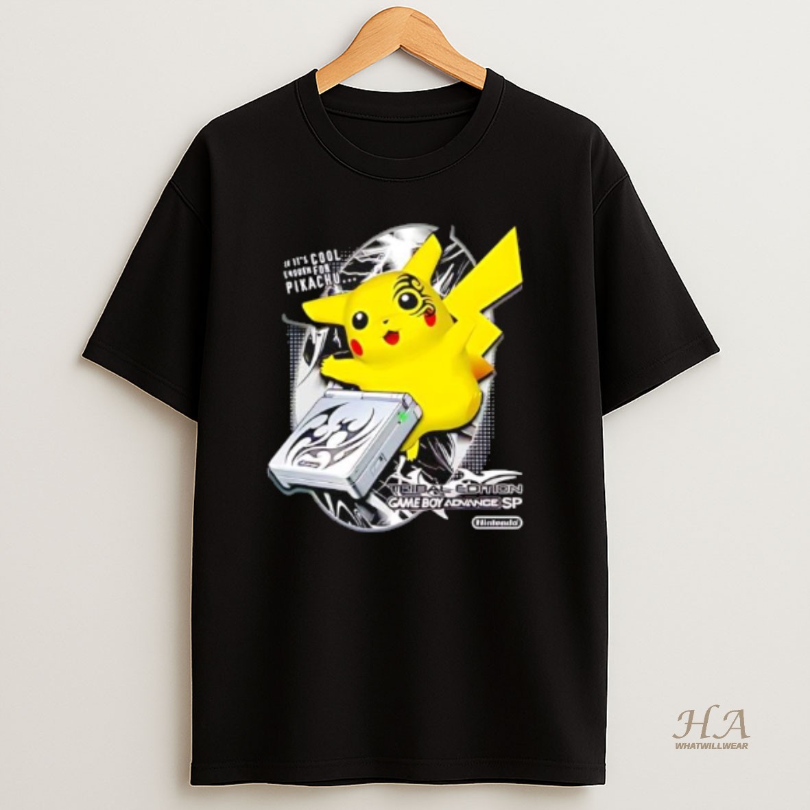 Official Pokemon Tribal Edition Game Boy Advance Sp T Shirt