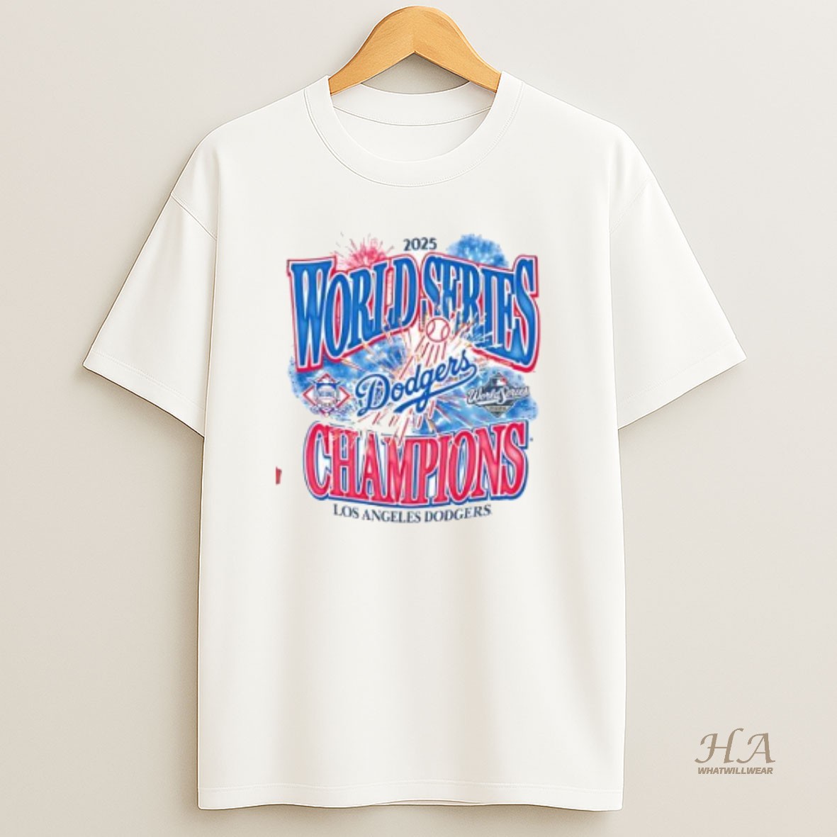 Official Premium Los Angeles Dodgers 2025 World Series Champions White T Shirt