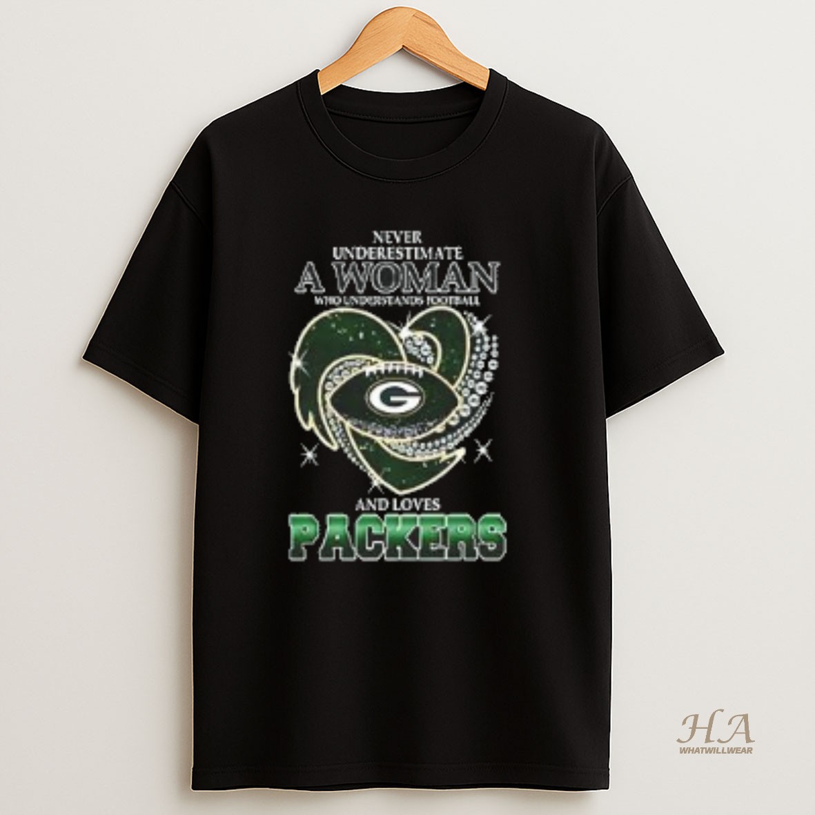 Official Premium Never Underestimate A Woman Who Understands Football And Loves Green Bay Packers Style T Shirt