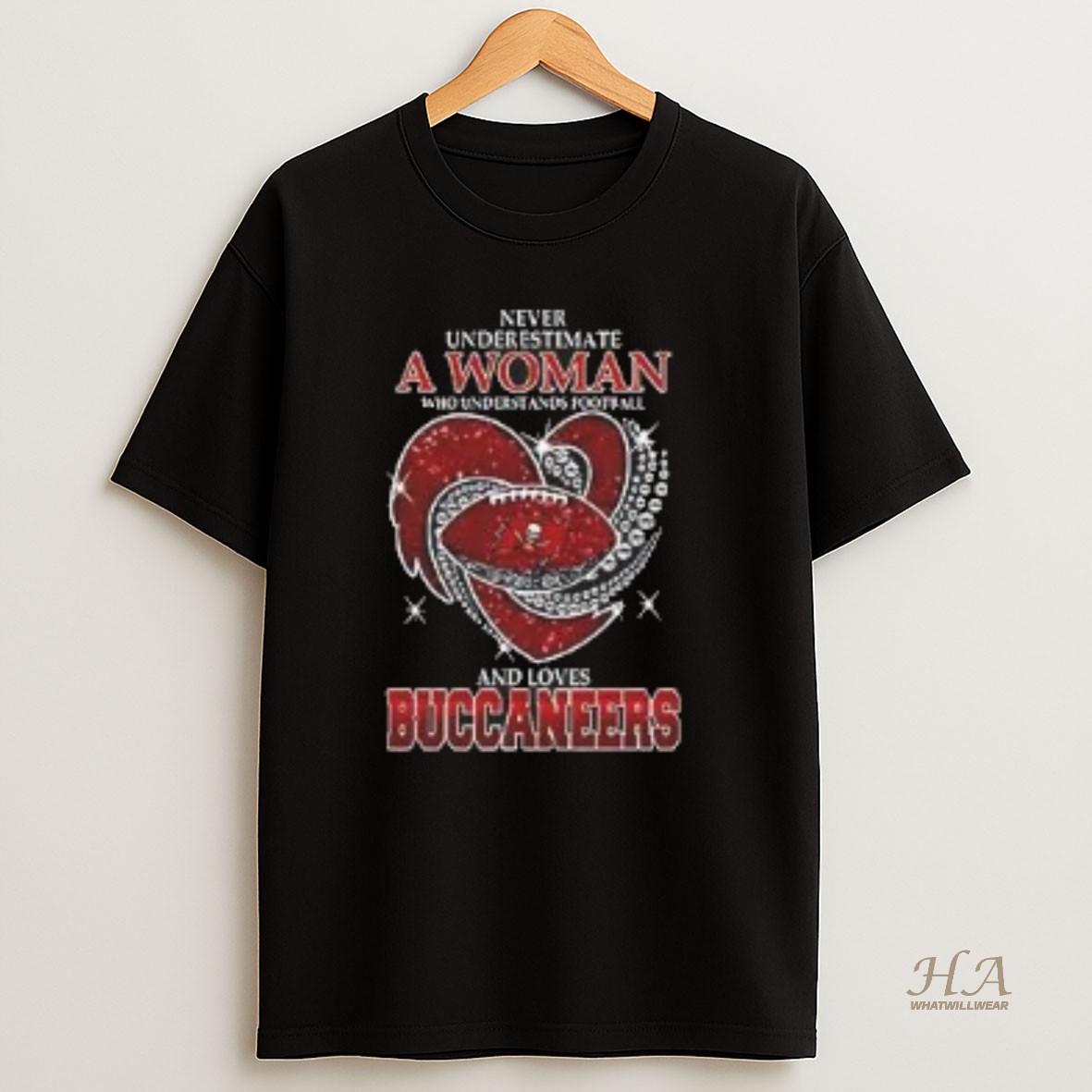 Official Premium Never Underestimate A Woman Who Understands Football And Loves Tampa Bay Buccaneers Style T Shirt