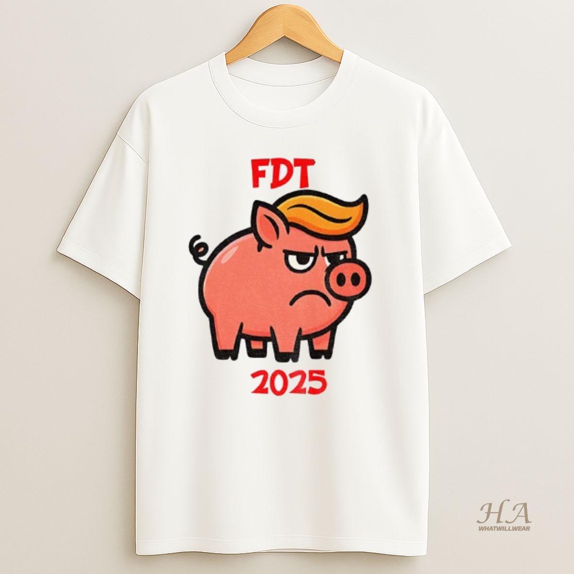 Official Quiet Piggy Anti Trump Fdt 2025 T Shirt