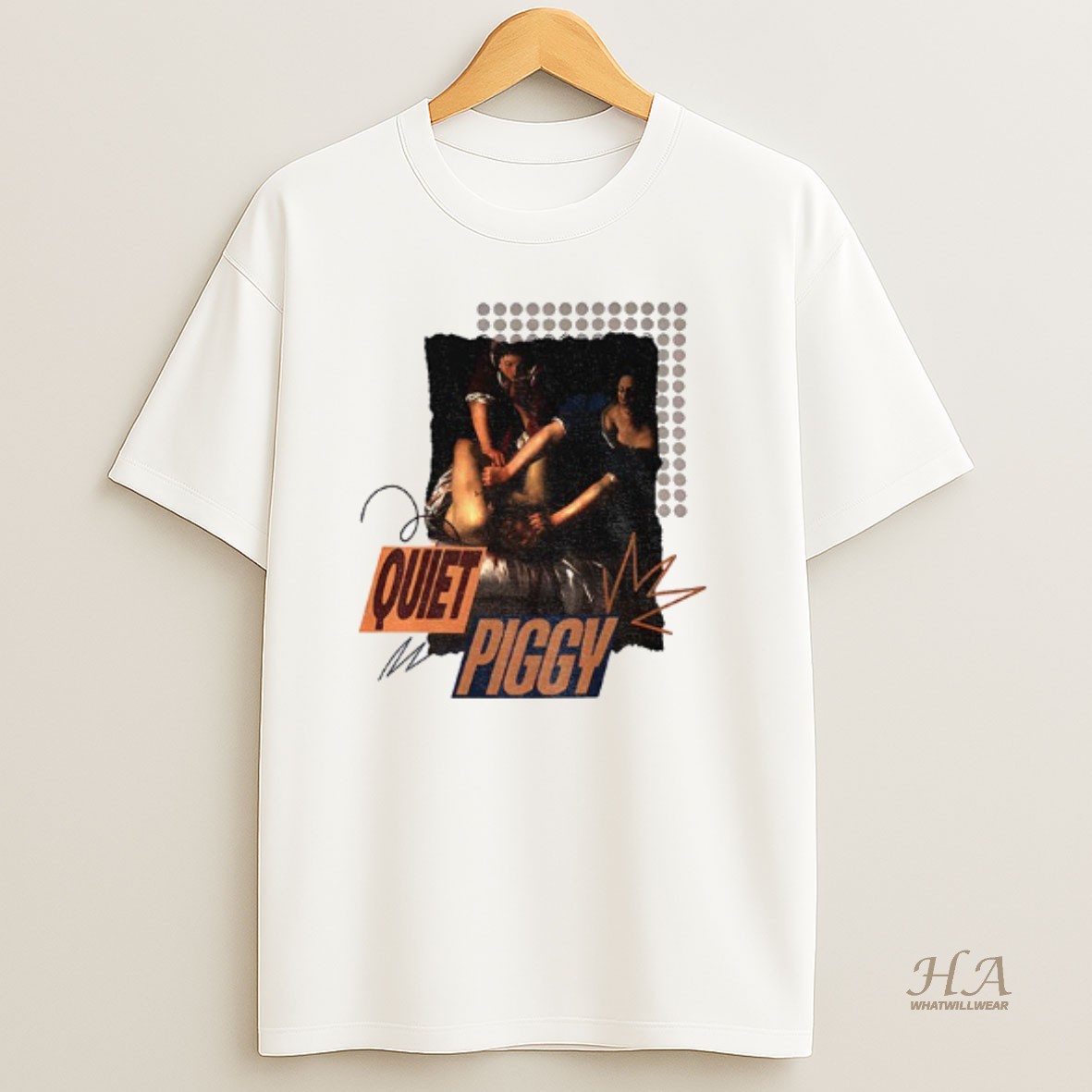 Official Quiet Piggy Fuck Trump Feminist T Shirt