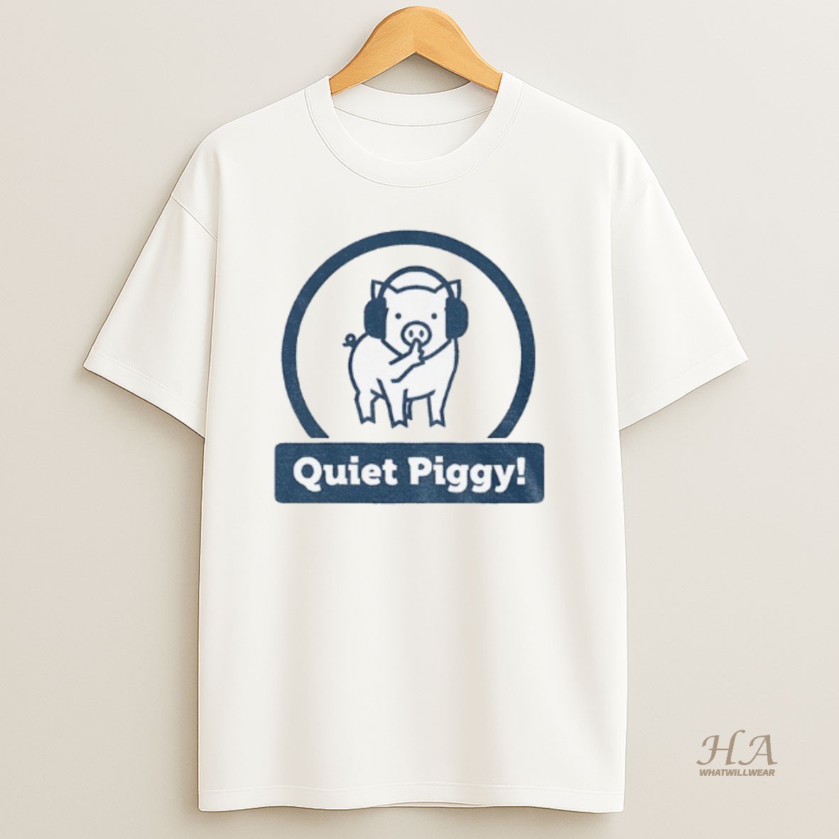 Official Quiet Piggy Humorous Potus Quote Sh T Shirt