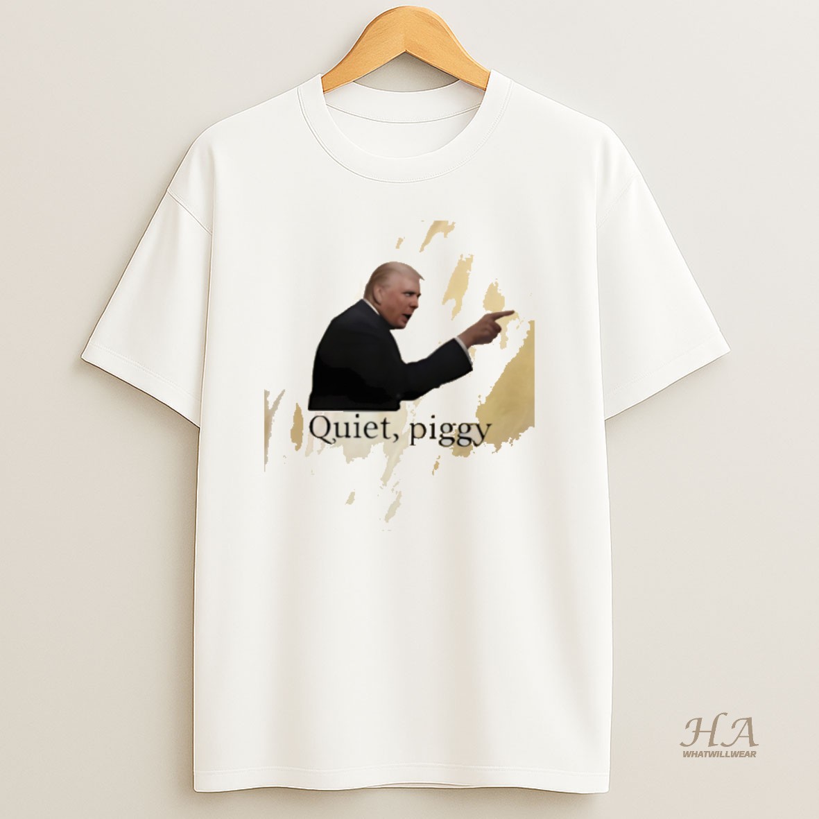 Official Quiet Piggy T Shirt
