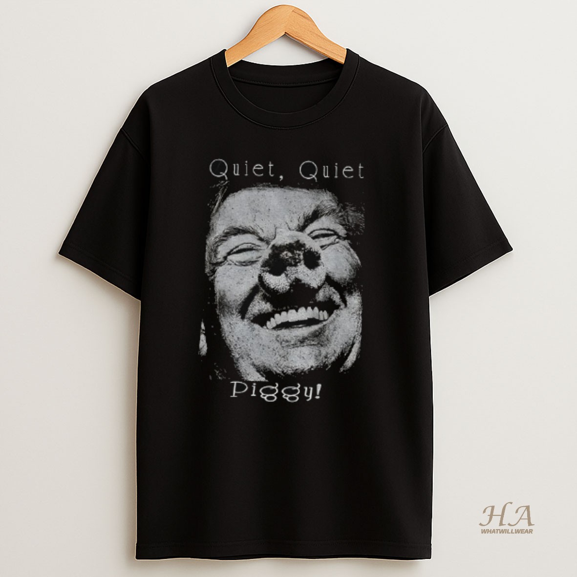 Official Quiet Piggy Vintage Anti Trump Antifa Political 2025 T Shirt