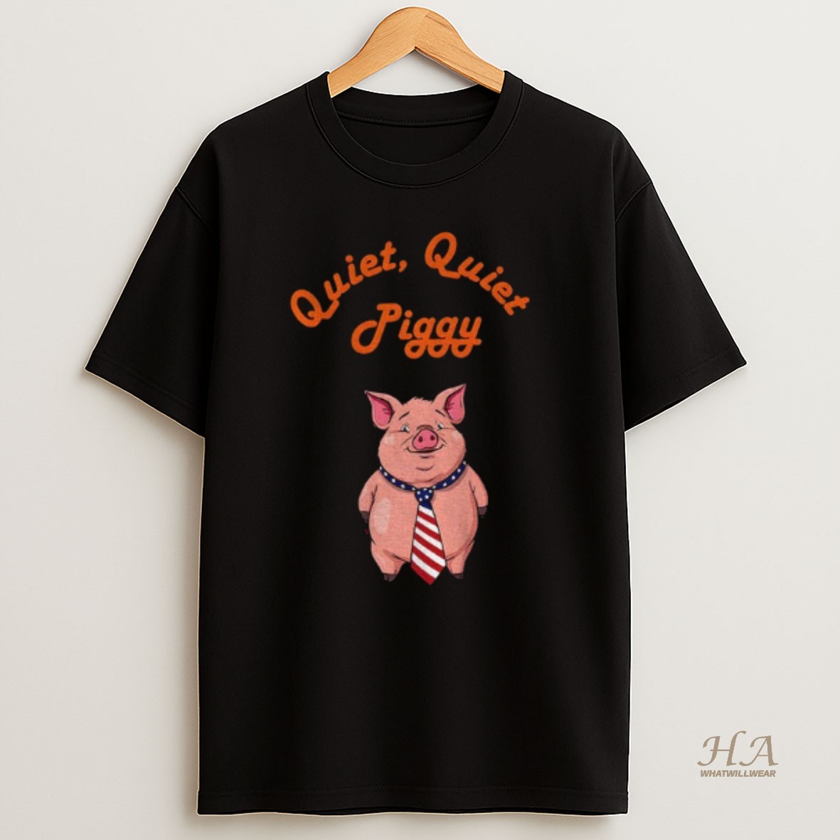 Official Quiet Quiet Piggy Political Commentary Anti Misogyny T Shirt