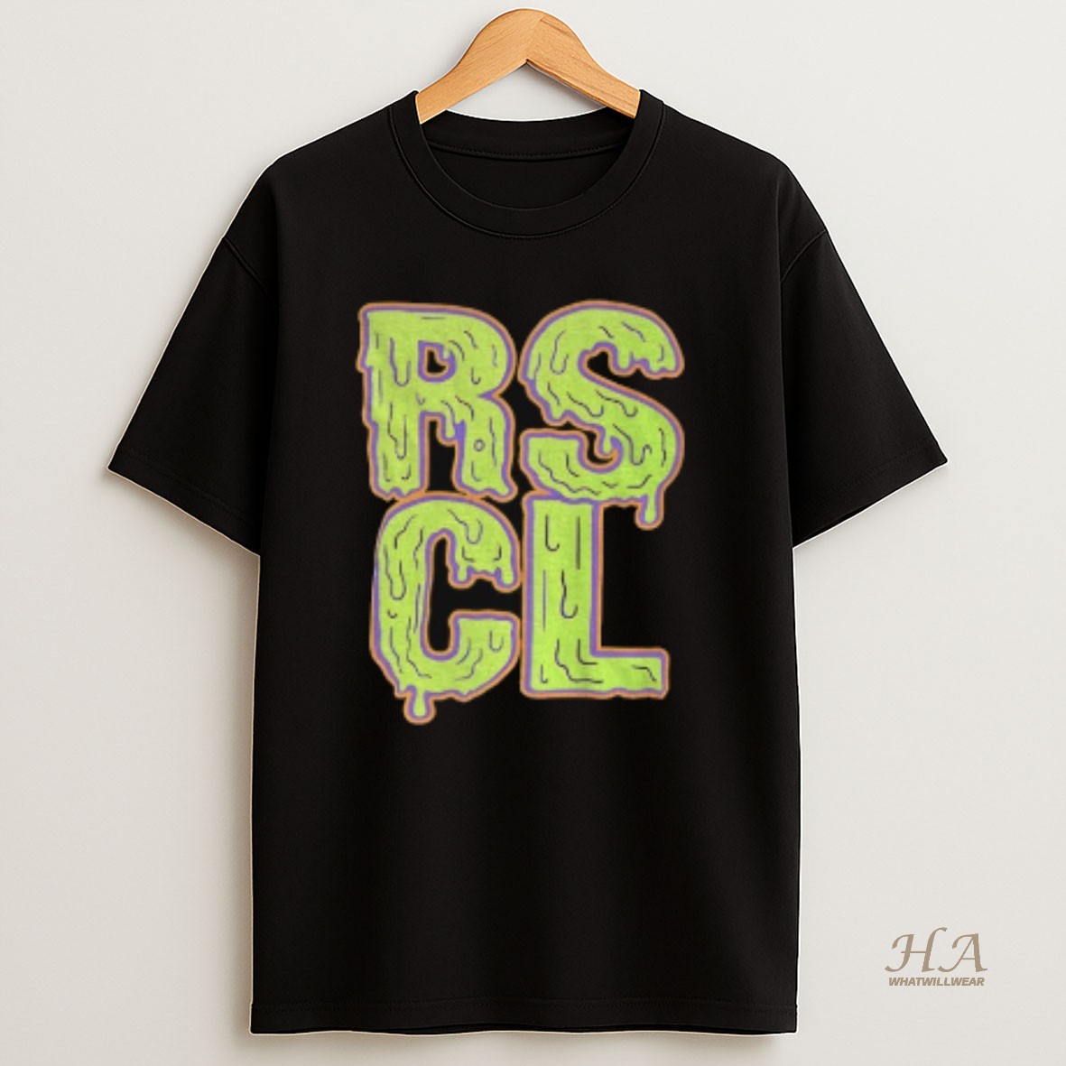 Official Rscl The Rascalz Green Slime Halloween T Shirt