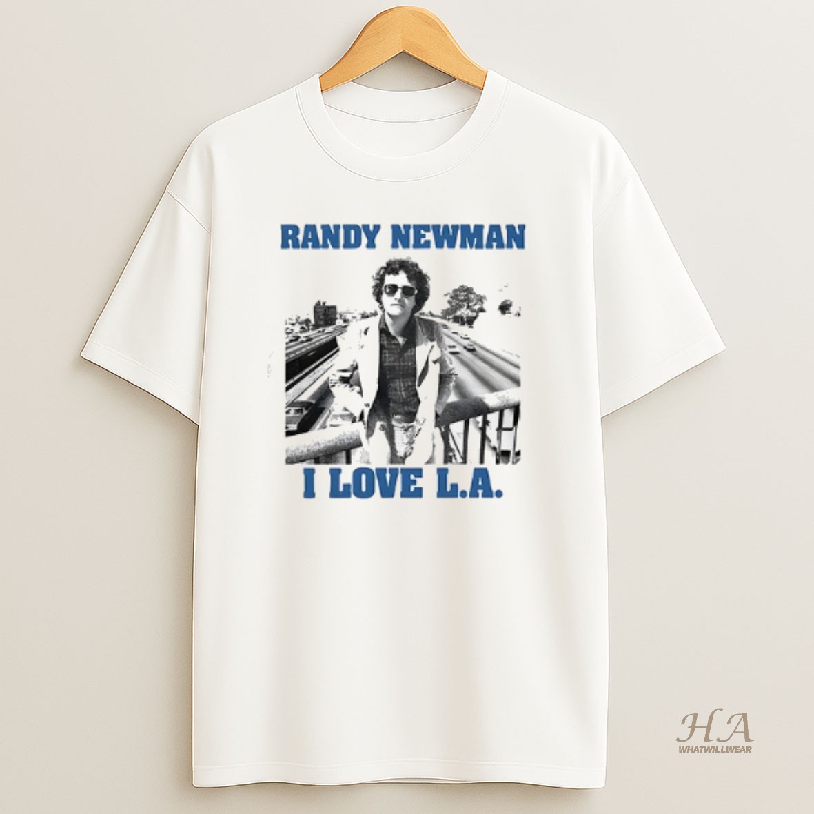 Official Randy Newman I Love L A T Shirt