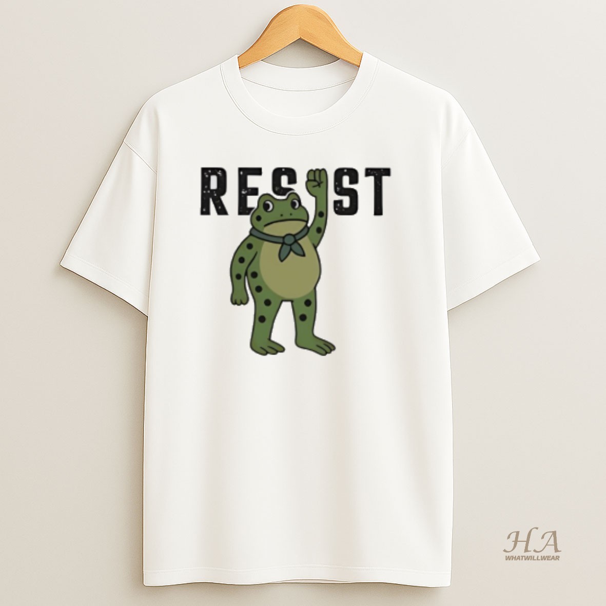 Official Resist Portland Frog T Shirt