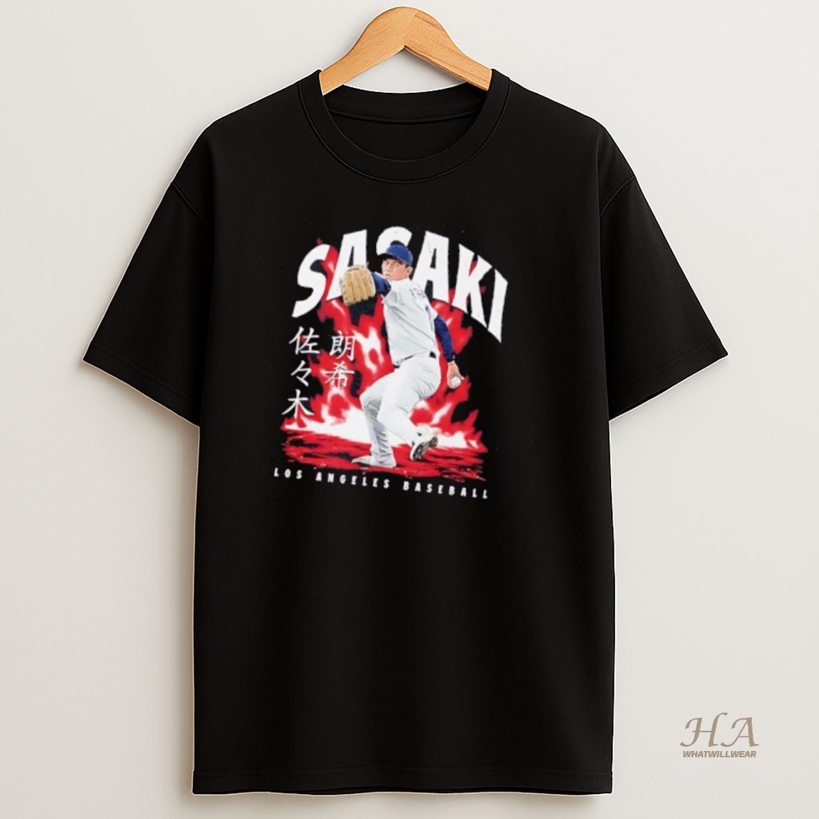 Official Roki Sasaki Aura La Dodgers Champions T Shirt