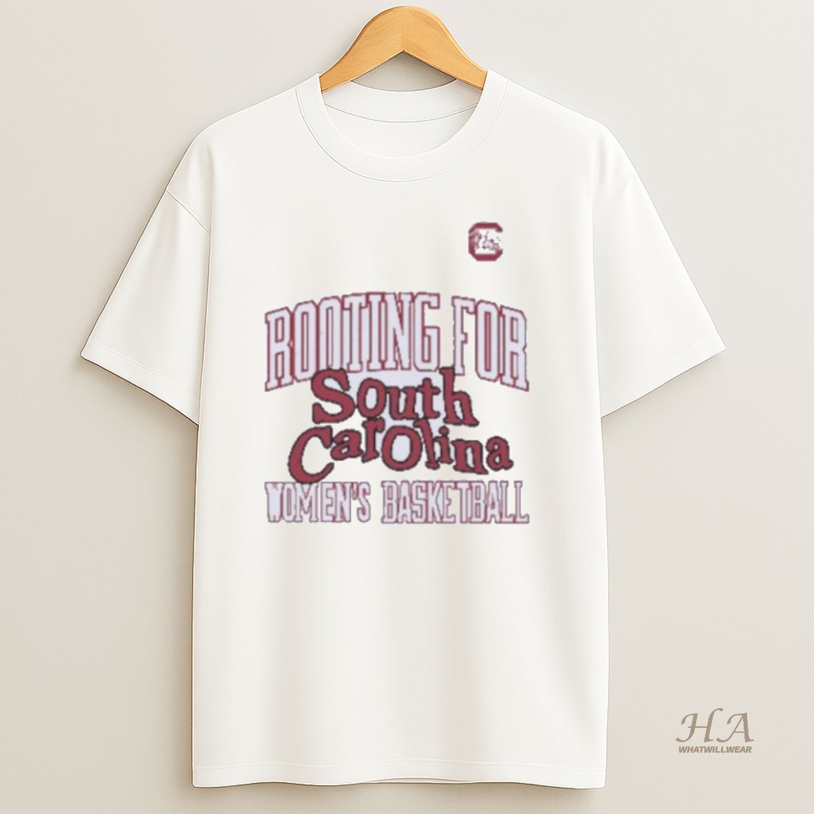Official Rooting For South Carolina Womens Basketball T Shirt