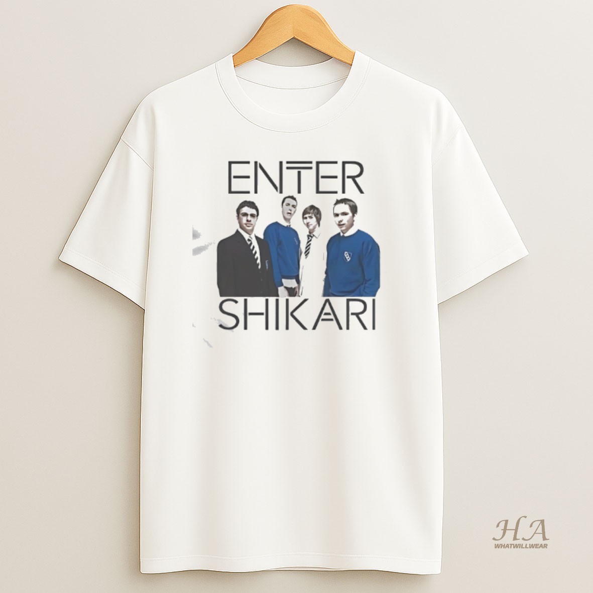 Official Rou Reynolds Chris Batten Rob Rolfe And Rory Clewlow Enter Shikari Friends T Shirt