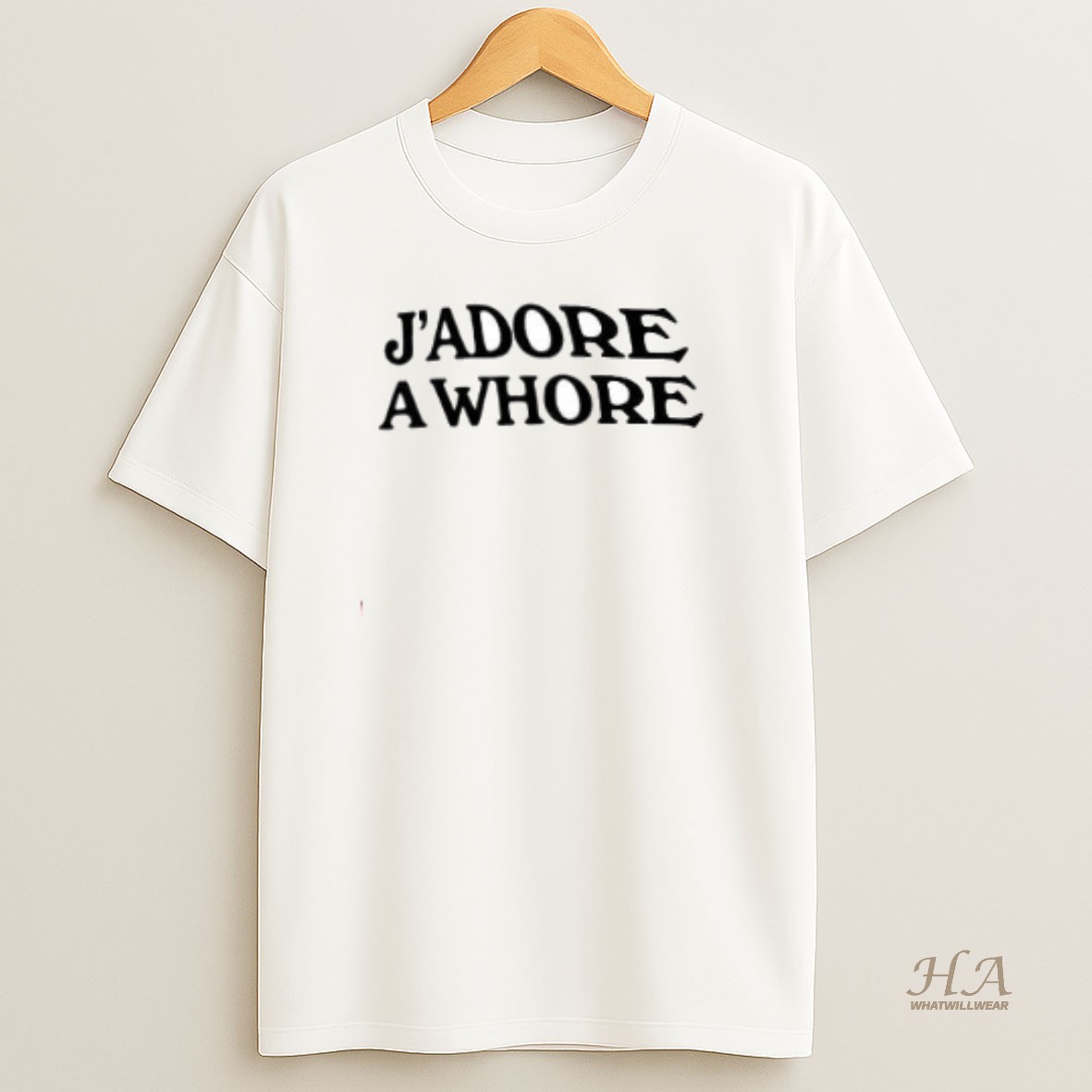 Official Russell Tovey Wearing Jadore A Whore Style T Shirt