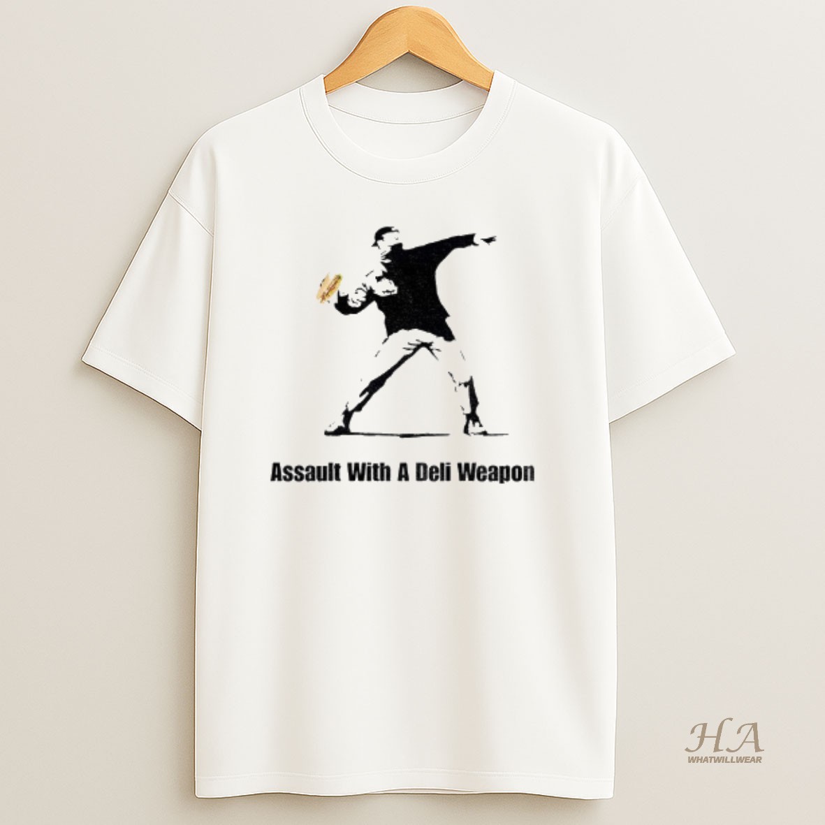 Official Sandwich Guy Free Dc Washington Assault With A Deli Weapon T Shirt