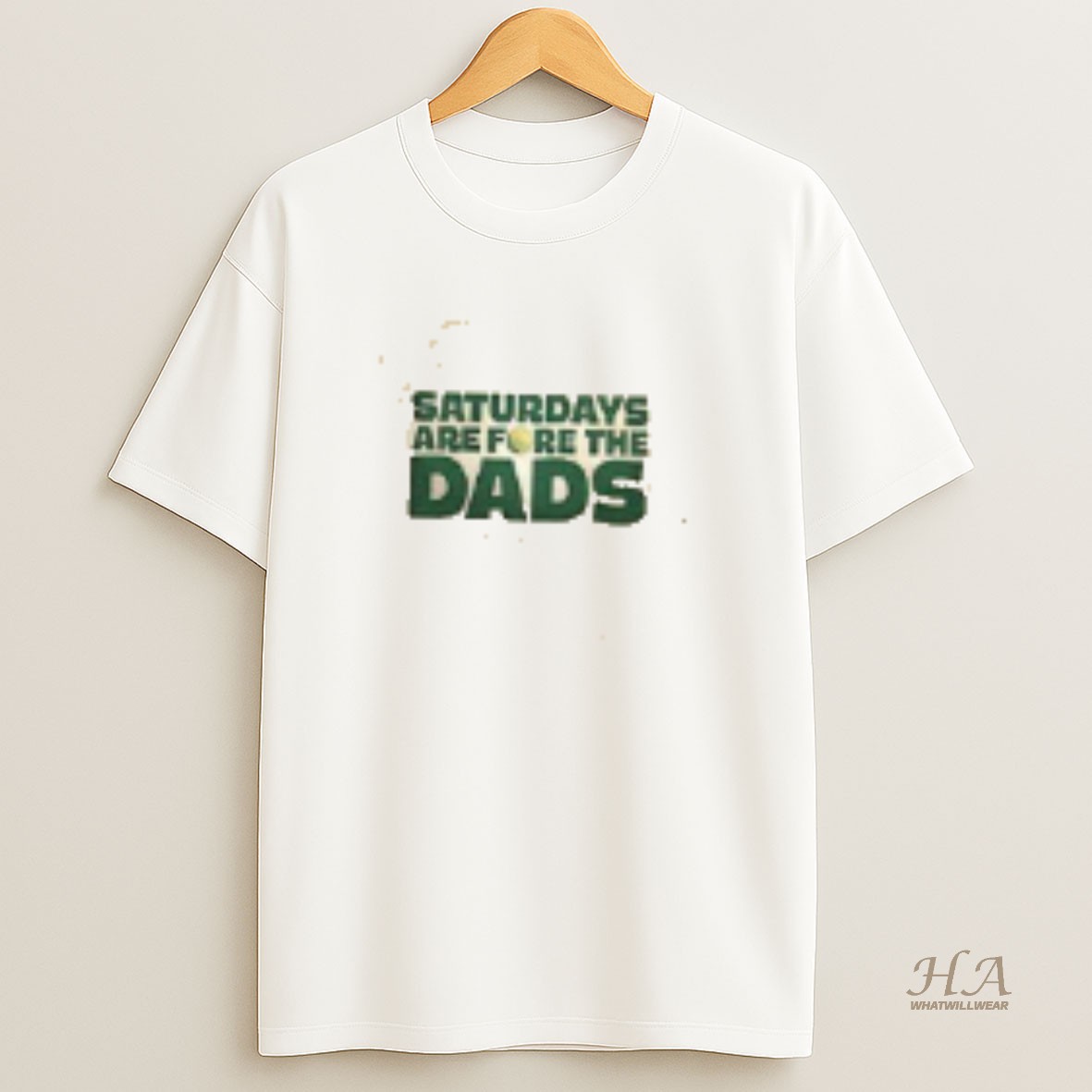 Official Saturdays Are Fore The Dads Golf 2 Sided Shirt
