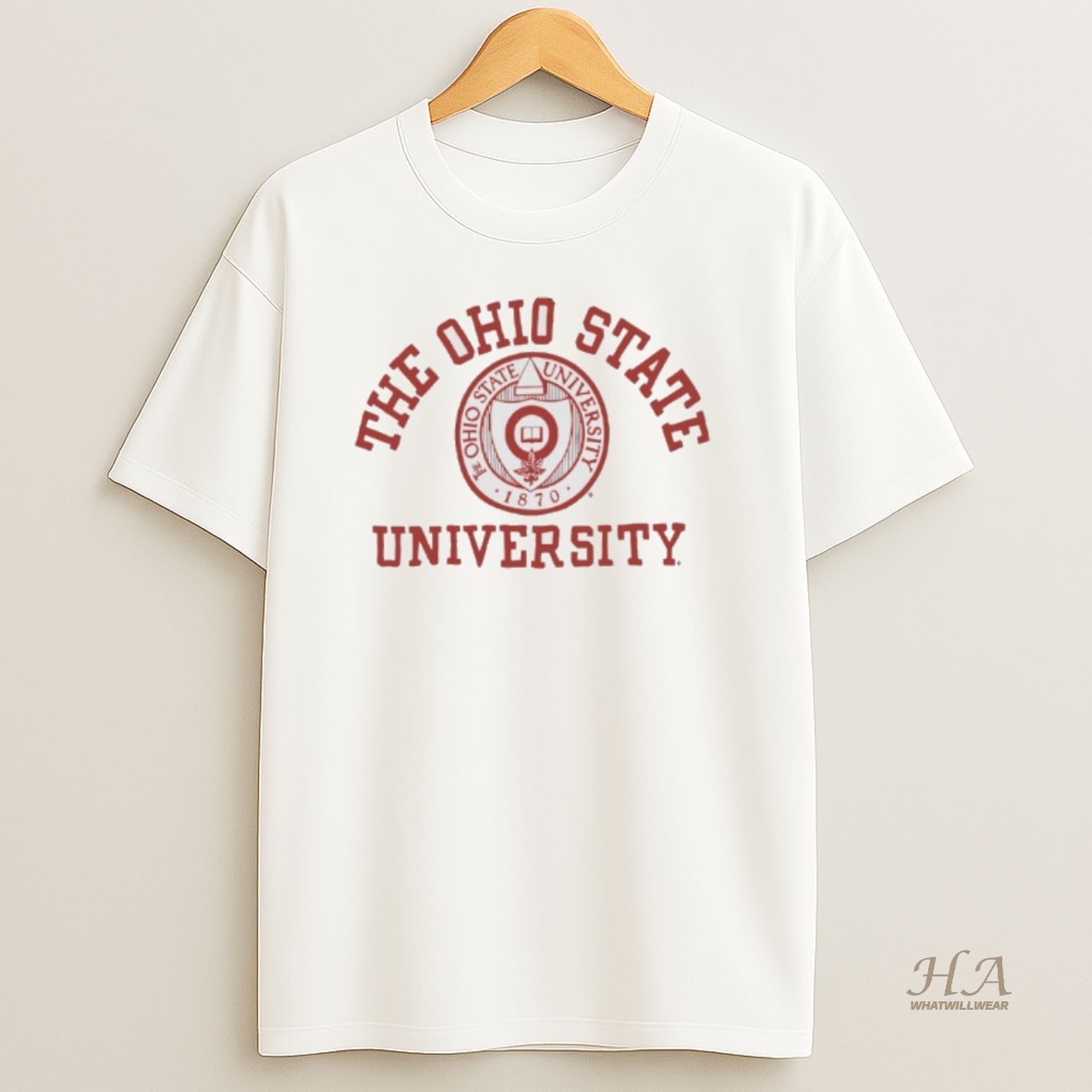 Official Seal Of The Ohio State University 1870 T Shirt