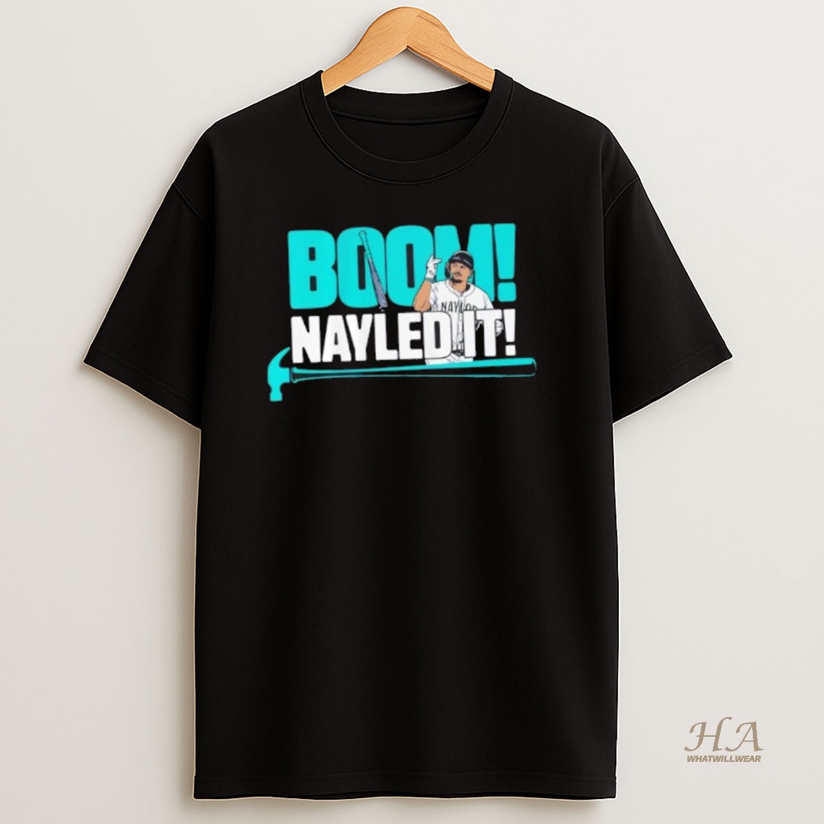 Official Seattle Mariners Baseball Josh Naylor Boom Nayled It T Shirt