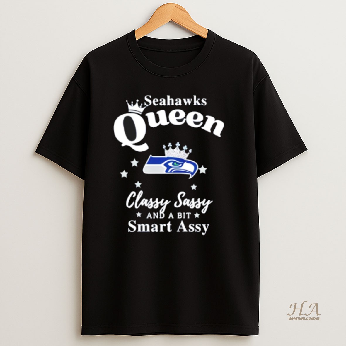 Official Seattle Seahawks Queen Classy Sassy And A Bit Smart Assy Nfl Shirt