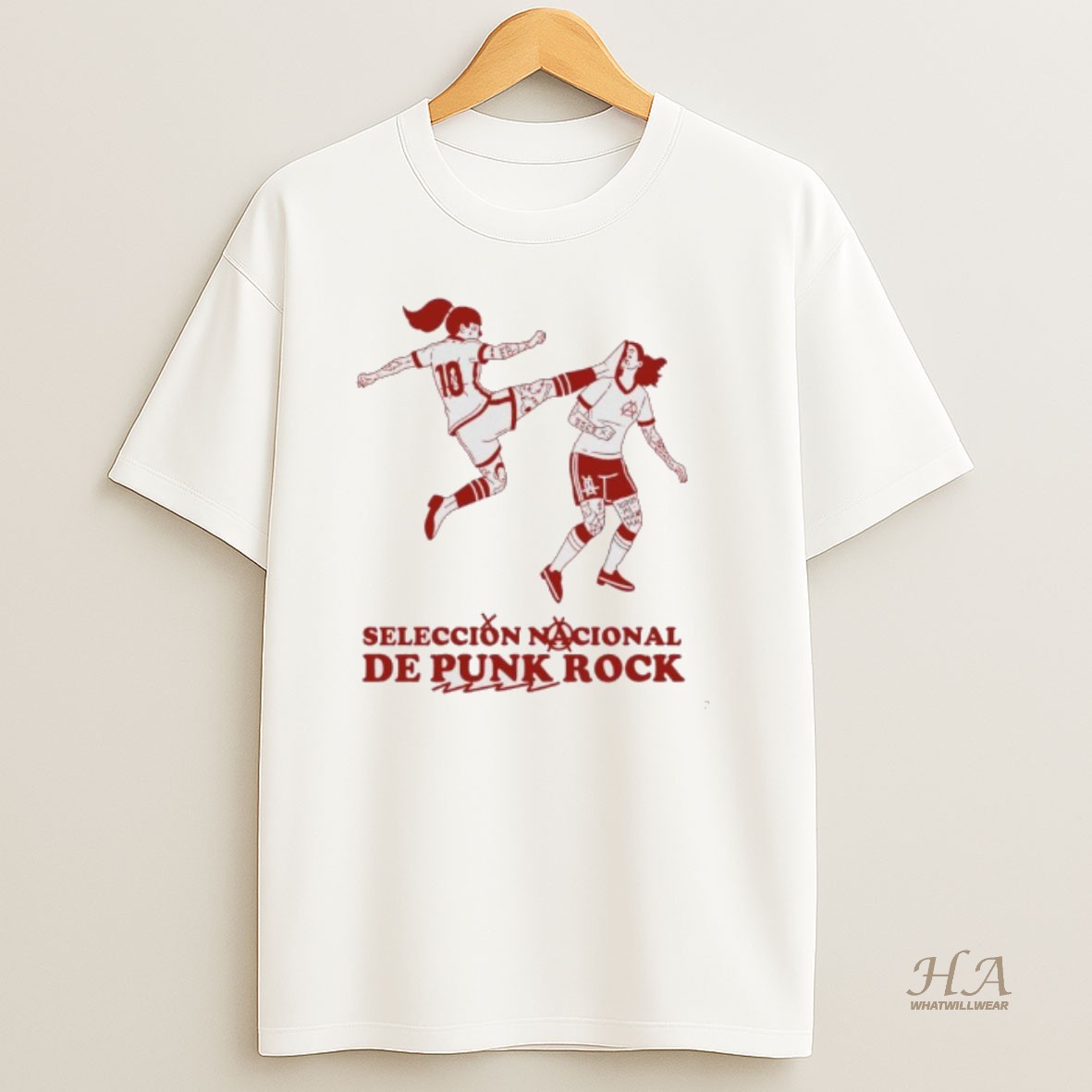 Official Seleccion Nacional De Punk Rock T Shirt