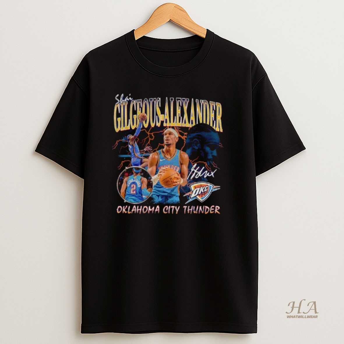 Official Shai Gilgeous Alexander Oklahoma City Thunder Legacy Basketball Nba 2025 Graphic T Shirt