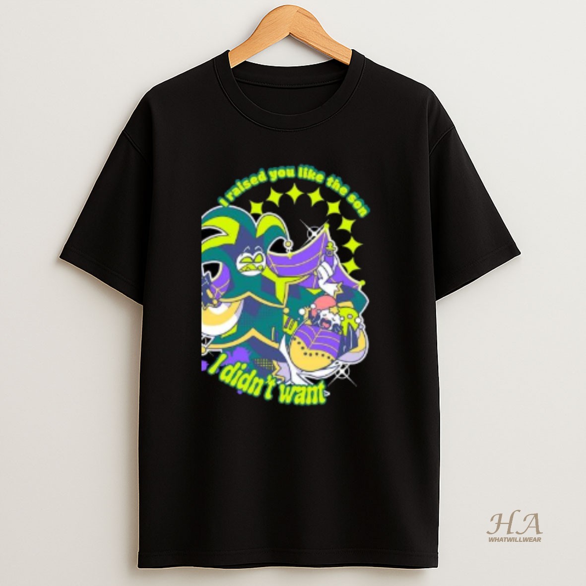 Official Shark Robot Spindlehorse Mammon The Son I Didnt Want Circle Black T Shirt