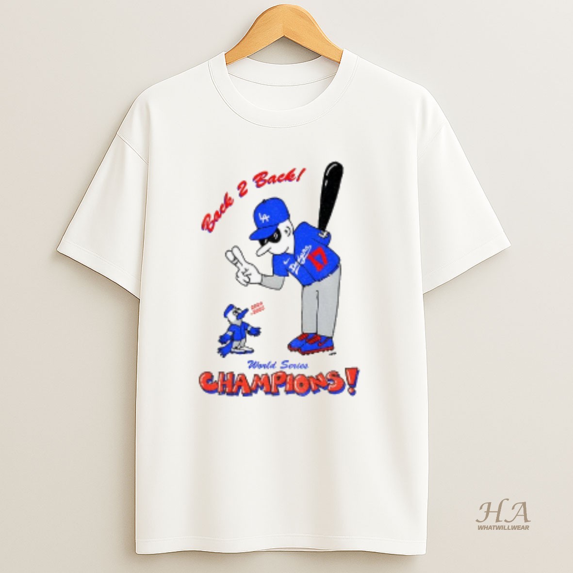 Official Shohei Ohtani Los Angeles Dodgers Back 2 Back World Series Champions Mlb 2025 T Shirt