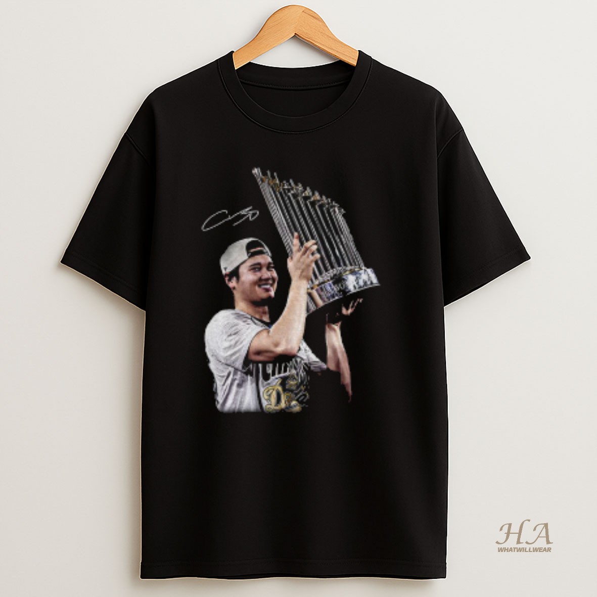 Official Shohei Ohtani Los Angeles Dodgers Mlb Back To Back Baseball World Series Signature T Shirt