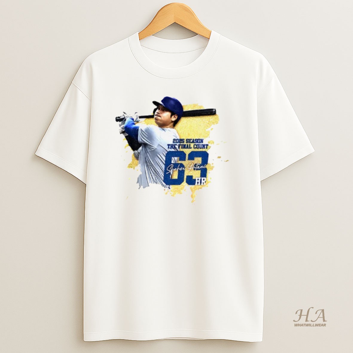 Official Shohei Ohtani Los Angeles Dodgers Mvp Baseball 2025 Season The Final Count 63 Hr T Shirt