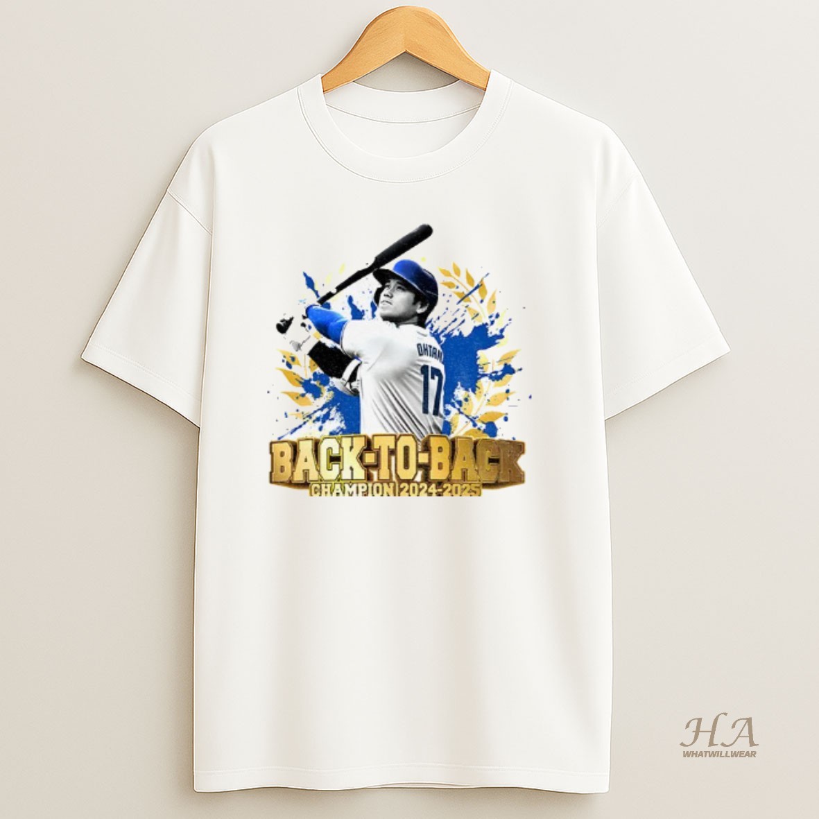 Official Shohei Ohtani Los Angeles Dodgers Mvp Baseball World Series Back To Back 2024 2025 T Shirt