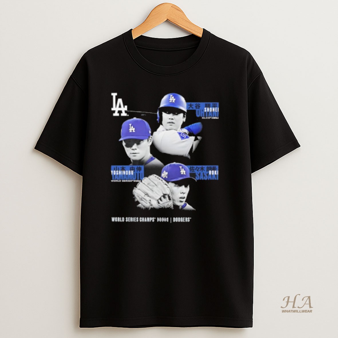 Official Shohei Ohtani Yoshinobu Yamamoto And Roki Sasaki Dodgers 2025 World Series Champions Shirt