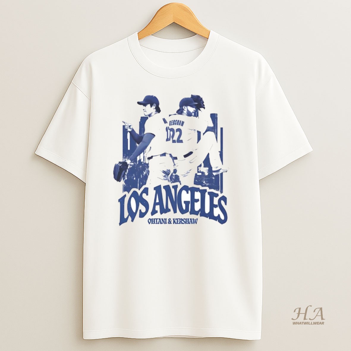 Official Shohei Ohtani And Clayton Kershaw La Dodgers T Shirt