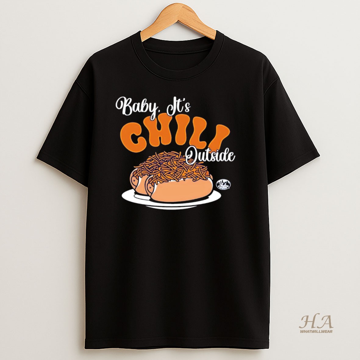 Official Skyline Chili Baby Its Chili Outside T Shirt