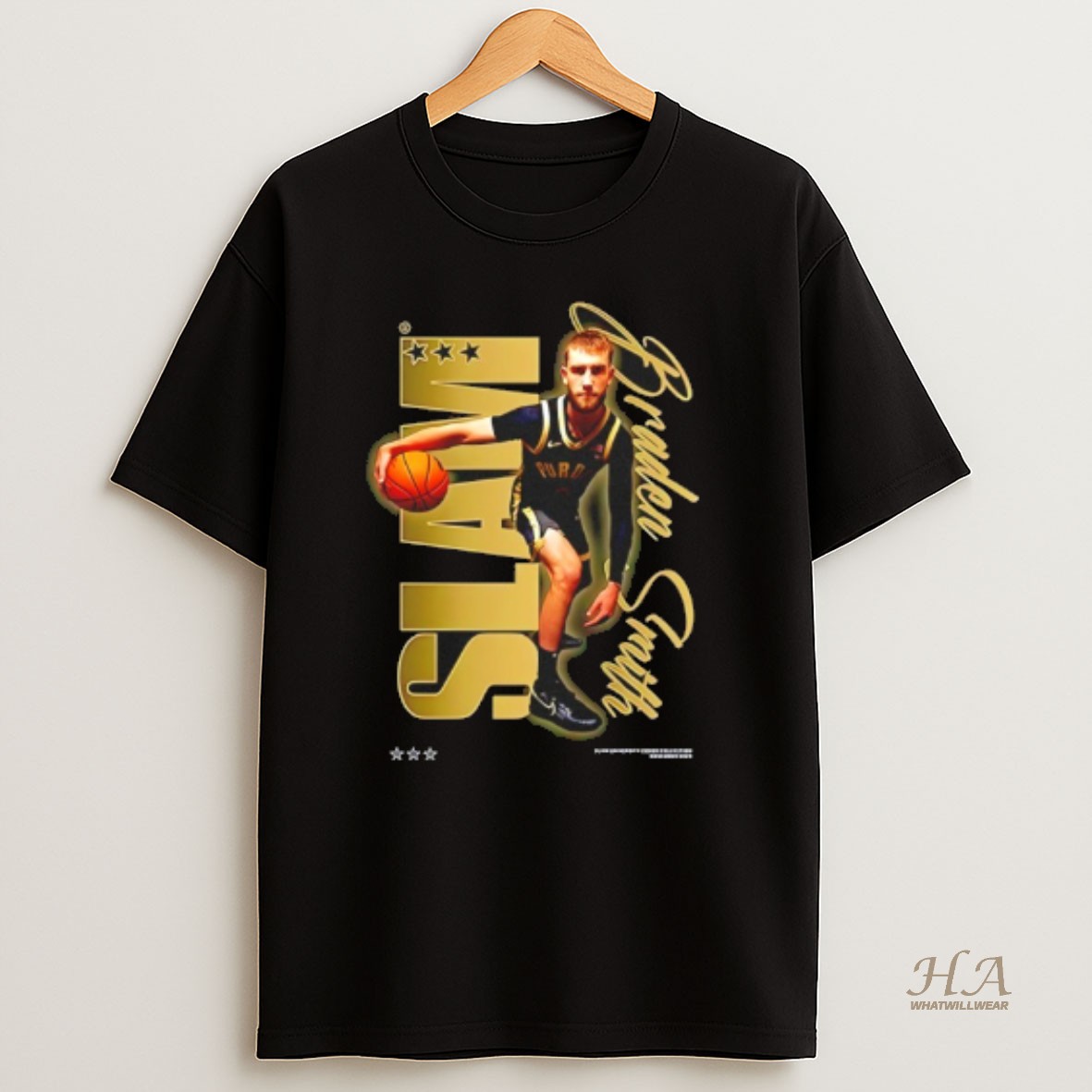 Official Slam Braden Smith Purdue Boilermakers Basketball Signature Shirt