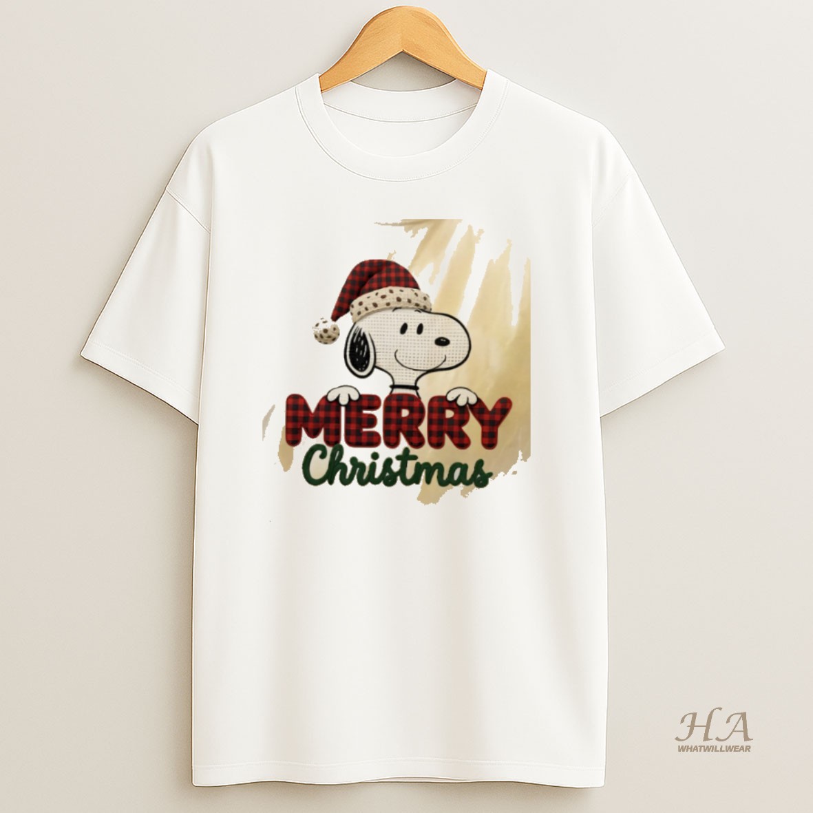 Official Snoopy Crochet Yarn Merry Christmas T Shirt