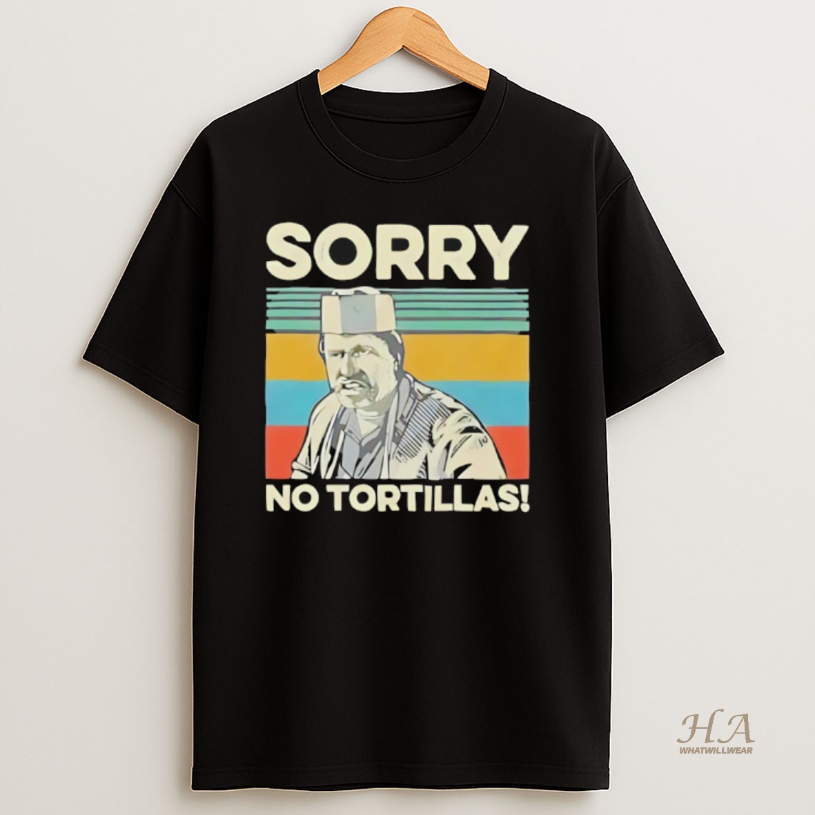 Official Sorry No Tortillas Vintage T Shirt