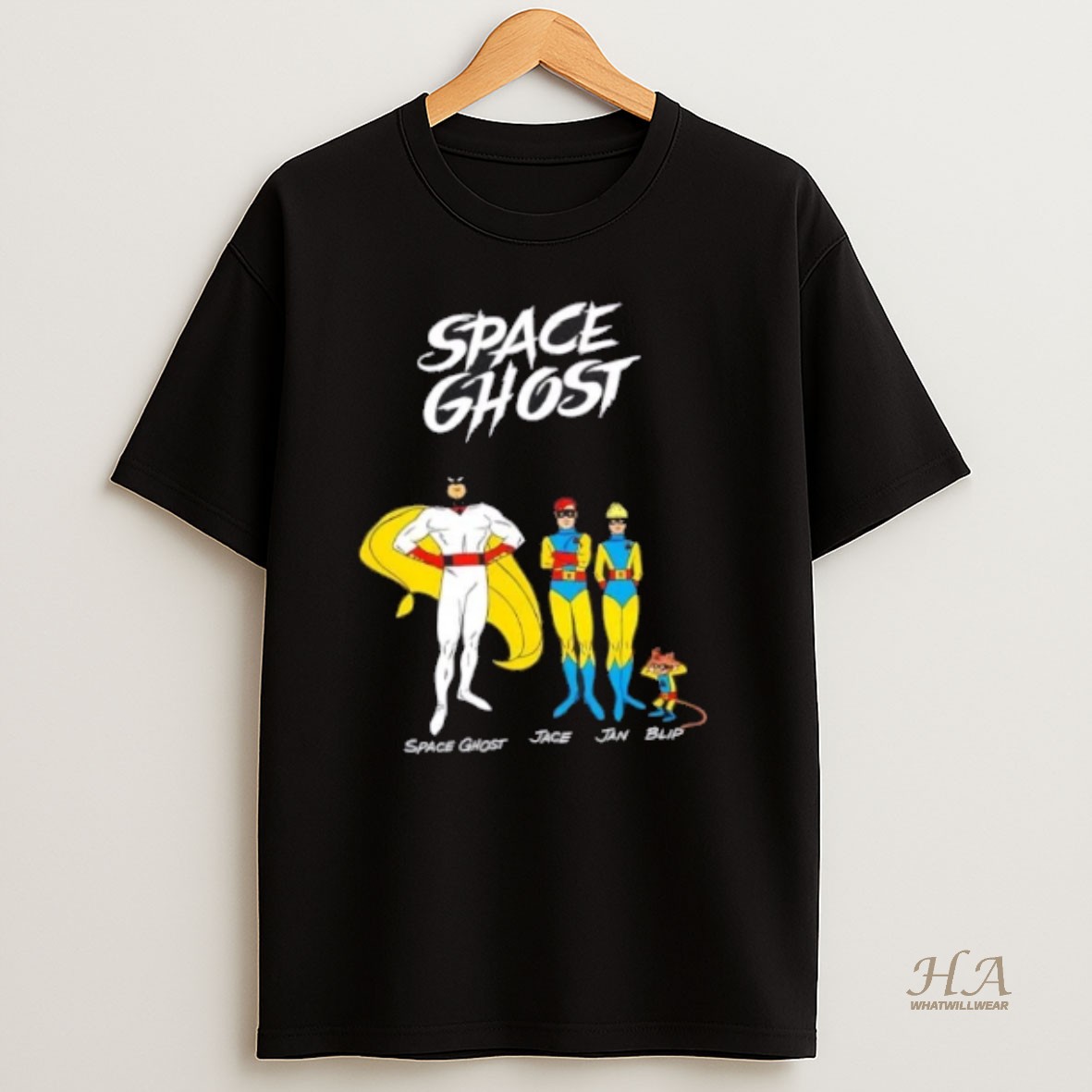 Official Space Ghost 1966 Jan Jace Blip T Shirt