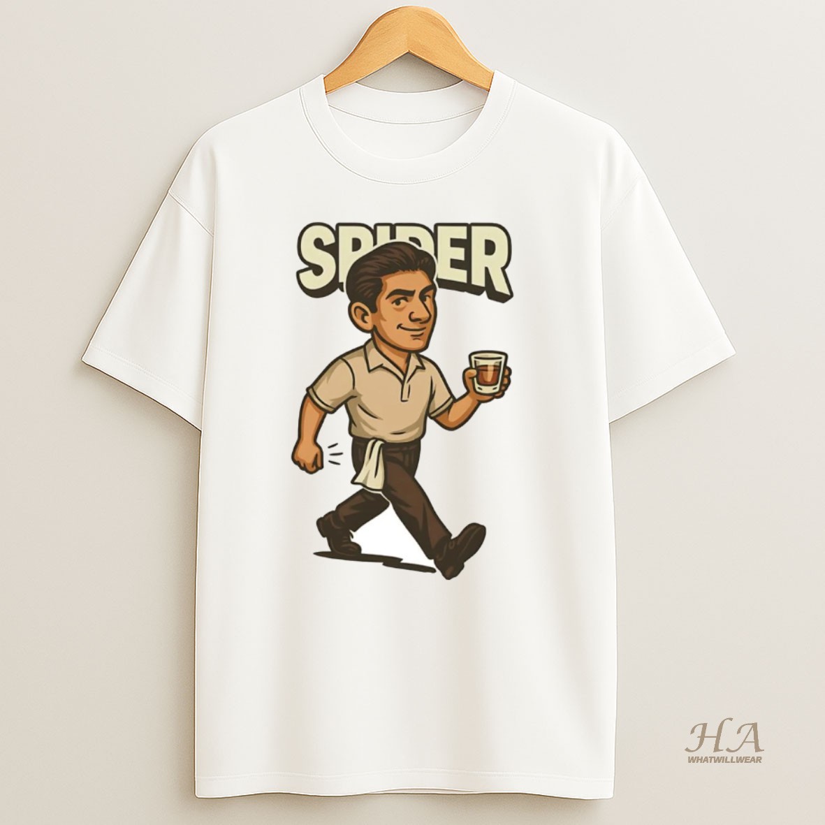 Official Spider Goodfellas Caricature T Shirt